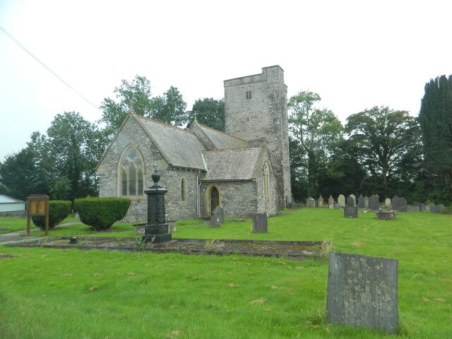 Llanybydder church